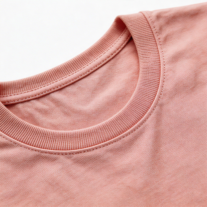 Heart Graphic Pink T-Shirt | Soft Breathable Casual Summer Tee