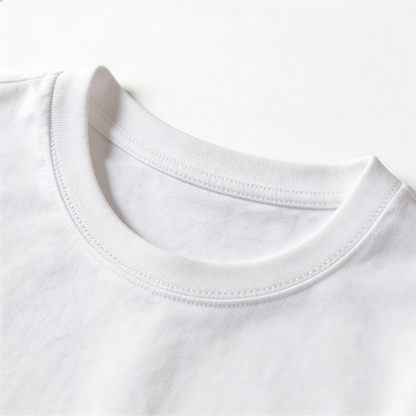 Lucky Clover Embroidered T-Shirt | Soft Breathable Everyday Essential